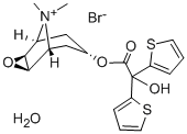 Tiotropium bromide hydrate Structure