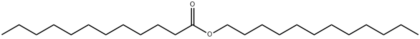 月桂醇月桂酸酯, 13945-76-1, 结构式