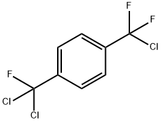 1-(クロロジフルオロメチル)-4-(ジクロロフルオロメチル)ベンゼン 化学構造式