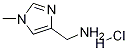 (1-Methyl-1H-iMidazol-4-yl)MethanaMine hydrochloride Structure