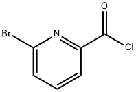 6-bromopicolinic acid chloride Structure