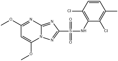 磺草唑胺,139528-85-1,结构式