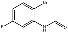 N-(2-溴-5-氟苯基)甲酰胺, 1395493-19-2, 结构式
