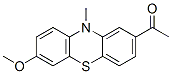 1-(7-甲氧基-10-甲基-10H-吩噻嗪-2-基)乙烷-1-酮 结构式