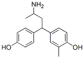 4-[3-Amino-1-(4-hydroxyphenyl)butyl]-2-methylphenol Structure