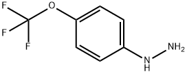 4-三氟甲氧基苯肼, 13957-54-5, 结构式
