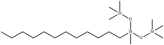 月桂基聚甲基硅氧烷,139614-44-1,结构式