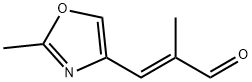 2-METHYL-3-[4-METHYL(3,5-OXAZOLYL)]PROP-2-ENAL Structure