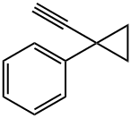 (1-ETHYNYLCYCLOPROPYL)BENZENE Structure