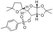 1,2:5,6-Di-O-isopropylidene-3-O-p-toluenesulfonyl-a-D-allofuranose Structure