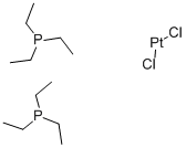 CIS-DICHLOROBIS(TRIETHYLPHOSPHINE)PLATINUM(II) Structure