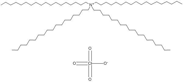 四(十八烷基)高氯酸铵 结构式
