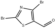2,4-DIBROMO-THIAZOLE-5-CARBALDEHYDE,97% Structure
