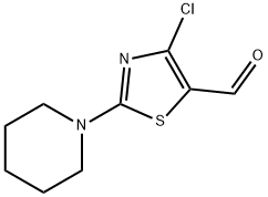 4-CHLORO-2-(1-PIPERIDINO)-5-THIAZOLECARBOXALDEHYDE,139670-00-1,结构式