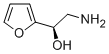(R)-2-AMINO-1-(FURAN-2-YL)-ETHANOL 化学構造式