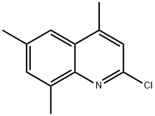 2-CHLORO-4,6,8-TRIMETHYL-QUINOLINE Structure