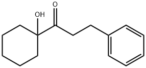 1-(1-ヒドロキシシクロヘキシル)-3-フェニルプロパン-1-オン 化学構造式