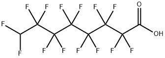 8H-PERFLUOROOCTANOIC ACID Structure