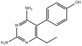 4-(2,4-DiaMino-6-ethyl-5-pyriMidinyl)-phenol Structure