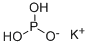 Monopotassium phosphite Struktur