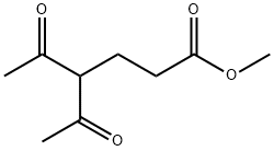 METHYL 4-ACETYL-5-OXOHEXANOATE Struktur
