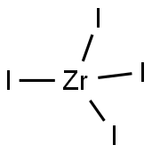 ZIRCONIUM IODIDE Struktur