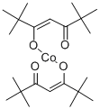 双(2,2,6,6,-四甲基-3,5-庚二酮酸)钴, 13986-53-3, 结构式