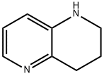 1,2,3,4-テトラヒドロ-1,5-ナフチリジン 化学構造式