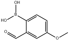 4-Methoxy-2-formylphenylboronic acid Struktur