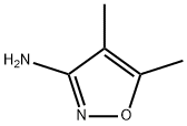 3-アミノ-4,5-ジメチルイソオキサゾール 化学構造式
