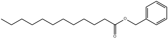 ラウリン酸ベンジル 化学構造式