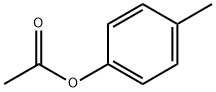 乙酸对甲酚酯,140-39-6,结构式