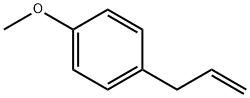 4-アリルアニソール 化学構造式