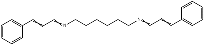N,N'-Dicinnamylidene-1,6-hexanediamine Struktur