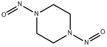 1,4-ジニトロソピペラジン 化学構造式
