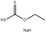 エチルキサントゲン酸ナトリウム 化学構造式