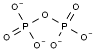 Diphosphate 化学構造式