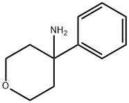 4-苯基四氢吡喃-4-胺, 14006-31-6, 结构式