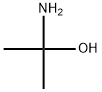 2-ヒドロキシプロパン-2-アミン 化学構造式