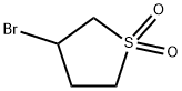 3-ブロモテトラヒドロチオフェン1,1-ジオキシド 化学構造式