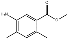 METHYL 5-AMINO-2,4-DIMETHYLBENZOATE Struktur