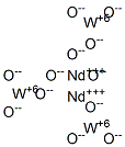 dineodymium tritungsten dodecaoxide  Structure