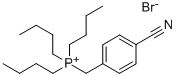 TRIBUTYL(4-CYANOBENZYL)PHOSPHONIUM BROMIDE Structure