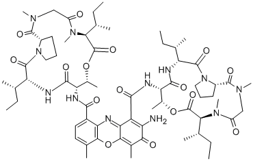 ACTINOMYCIN E2,1402-42-2,结构式