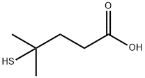 4-巯基-4-甲基戊酸 结构式