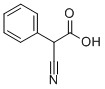 2-シアノ-2-フェニル酢酸 化学構造式