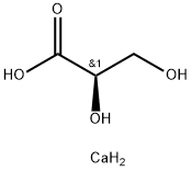 D(+)GLYCERIC ACID HEMICALCIUM SALT Structure