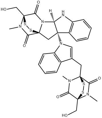 CHAETOMIN Struktur