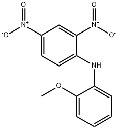 2,4-DINITRO-2'-METHOXYDIPHENYLAMINE 结构式