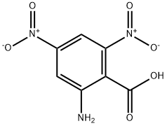 2-AMINO-4,6-DINITROBENZOIC ACID 化学構造式